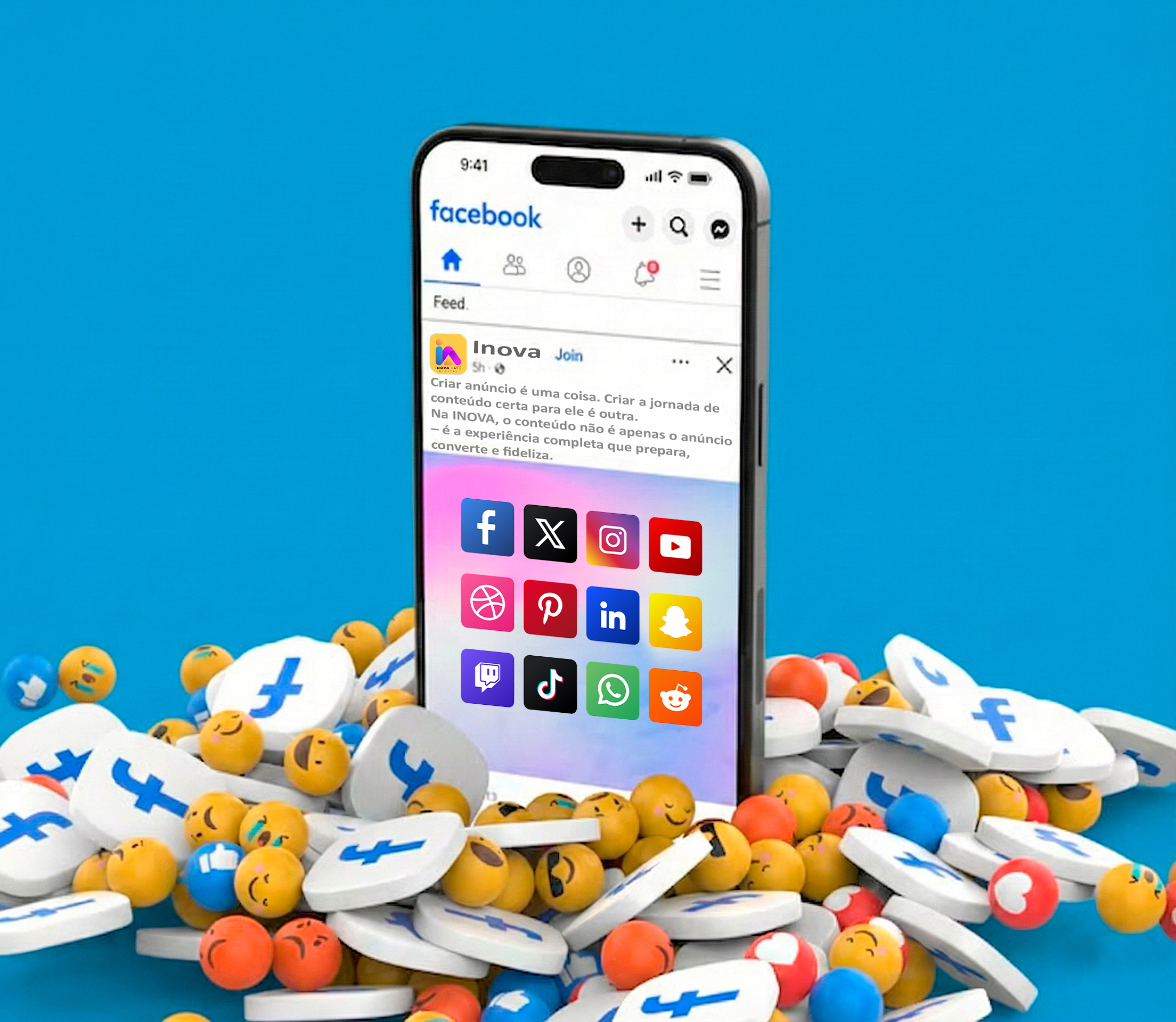 Exemplo de Post Social Media - Facebook